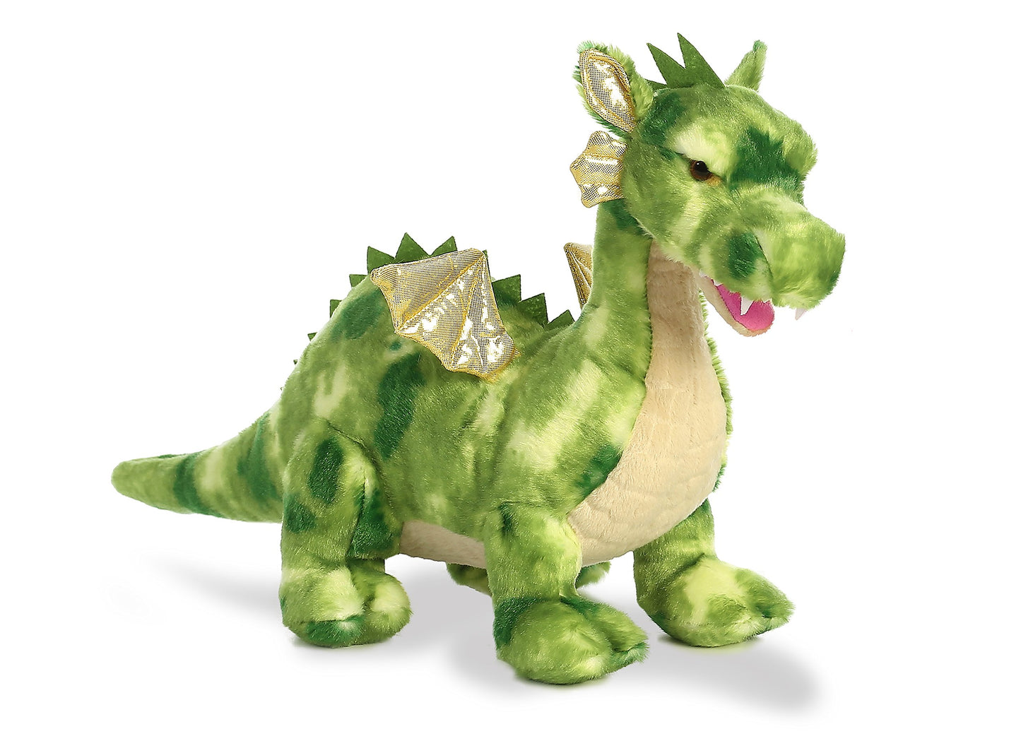Aurora® Ferocious Dinos & Dragons Vollenth The Green™ Stuffed Animal - Prehistoric Fun - Cuddly Companions - Green 18 Inches
