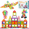 Assark Magnetic Tiles, Magnetic Blocks Magnet Toys With 2 Cars, Kids Magnetic Building Blocks Set For 3 4 5 6 7 8+ Year Old Boys