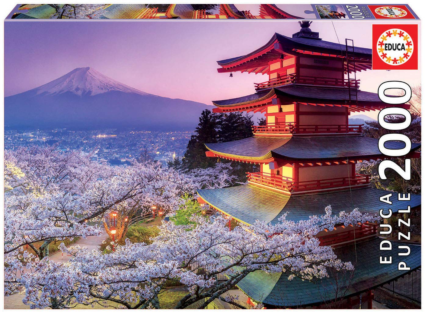 Educa Children'S 2000 Mount Fuji Japan Puzzle