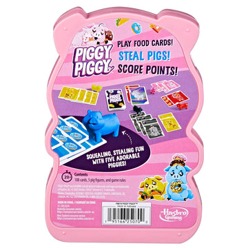 Piggy Piggy Card Game | Fun Family Games For Kids, Teens, And Adults | Ages 7 And Up | 2 To 6 Players I 20 Mins. Average | Quick