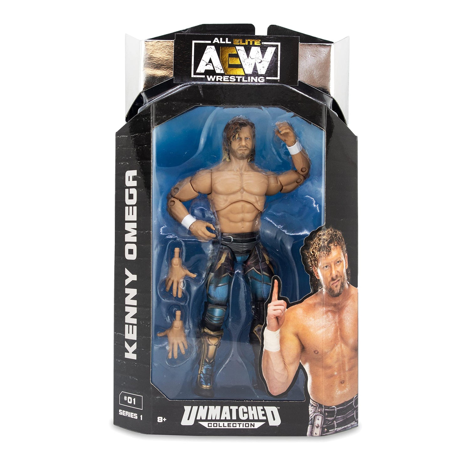 Jazwares Dustin Rhodes Aew Unmatched Collection Series 1 Action Figure