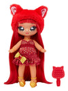 Na! Na! Na! Surprise Sweetest Gems Ruby Frost 7.5 Fashion Doll, Garnet Birthstone-Inspired, Red Hair, Taffeta Dress, Poseable Toy for Ages