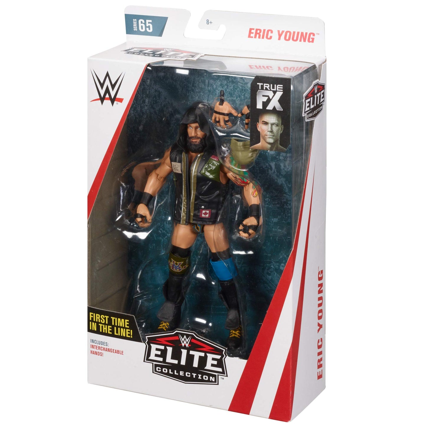Wwe Mattel Eric Young Elite Collection Deluxe Action Figure With Realistic Facial Detailing, Iconic Ring Gear & Accessories