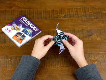 FOLDOLOGY 1&2 Combo Pack - Origami Puzzle Game for Ages 10+ | Brain-Training, Travel-Friendly Fun | Unique Gift for Puzzle Lovers