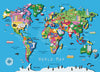 Ravensburger World Map Jigsaw Puzzle | 60 Unique Pieces | Ideal For Kids | Skill-Enhancing Excellent Gift For Birthdays And Holidays