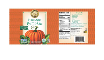 Farmers Market Foods, Organic Canned Pumpkin, 15 Ounce