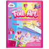 ZMLM Foil Art Kit for Kids - Arts Crafts Fun Mess Free Activity, Gifts for Ages 4 5 6 7 8 9 Girls Boys, Crafts for Kids Creative