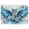Buhah Owl Flower Puzzle Fantasy Painting Puzzles For Adults 1000 Pieces Bird Animal Art Jigsaw Puzzles Hard Challenging Puzzles