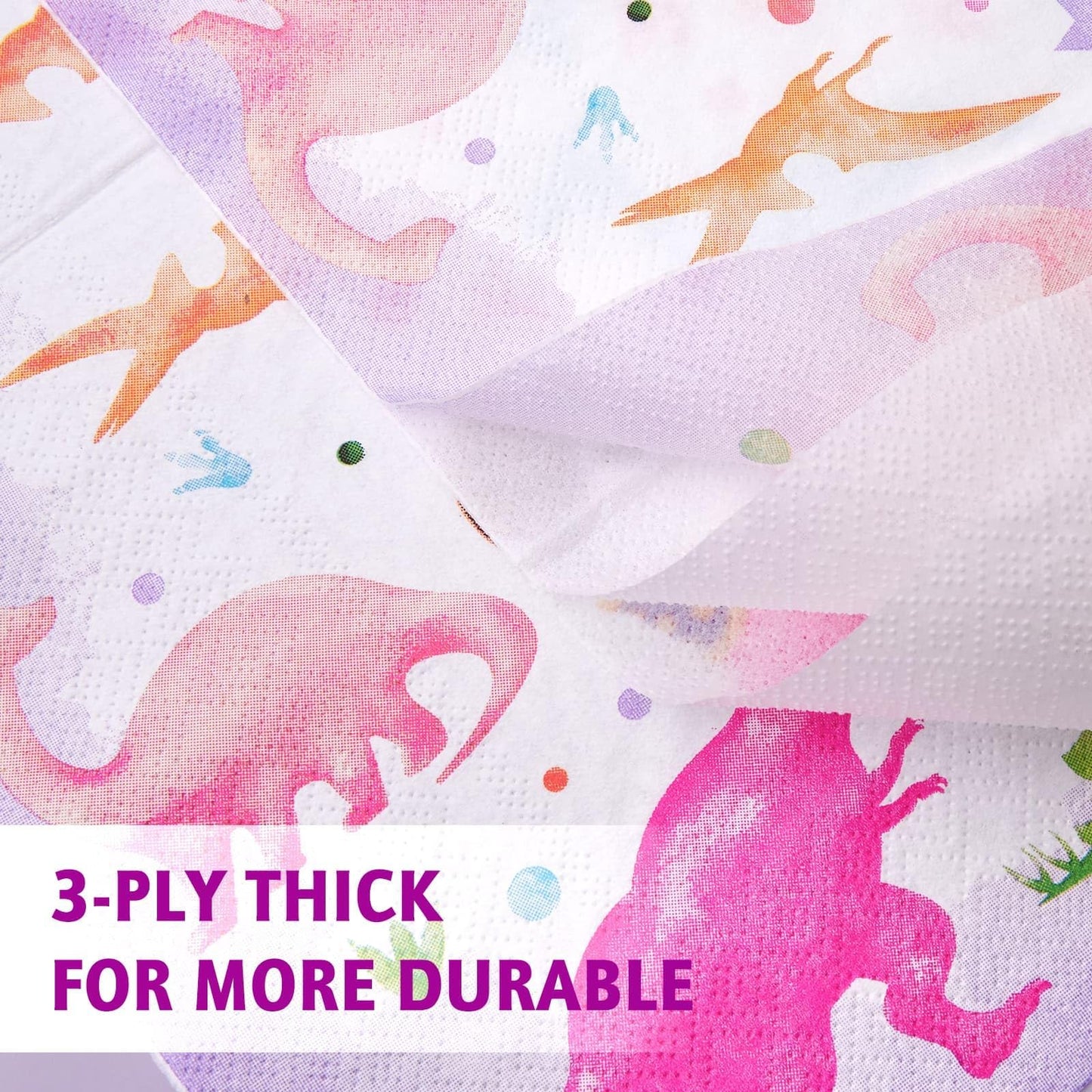 Wernnsai 100 Pcs Dinosaur Plates And Napkins - Dinosaur Birthday Party Supplies Dino Paper Plates Napkins Disposable Dino Them Party Decorations For Girls Kids Birthday Baby Shower Serves 50 Guests