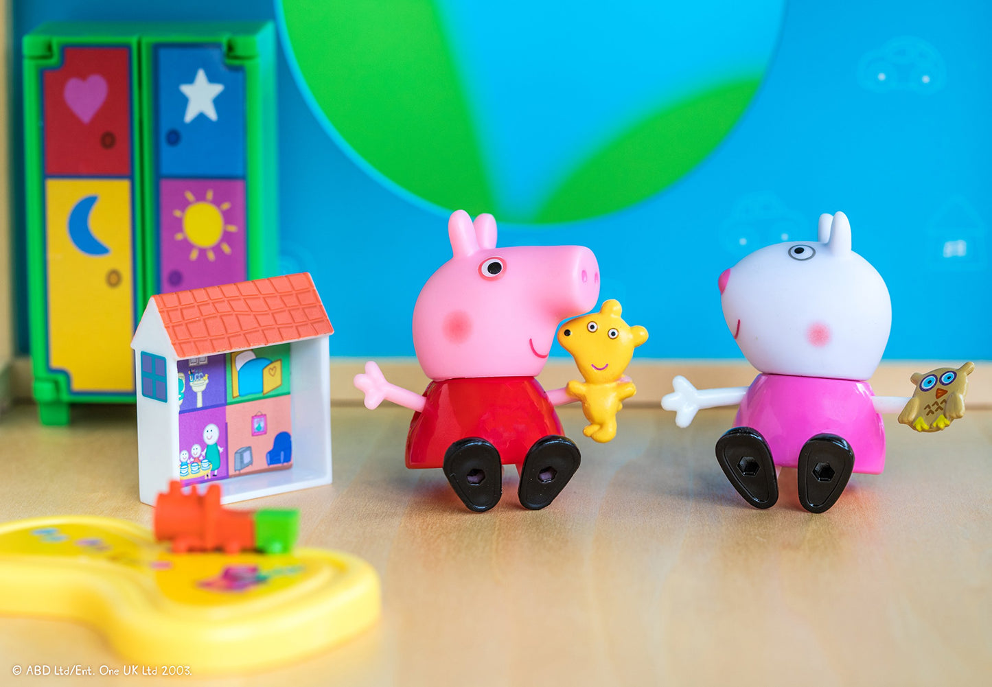 Peppa Pig Little Rooms Playdate Fun Playset