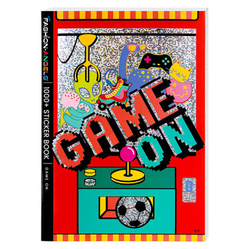 Fashion Angels 1,000+ Game On Sticker Book, Includes Fun & Colorful Craft Gaming Stickers, Ideal For Accessorizing Kids & Teens Notebooks, Journals & More