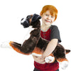 Tigerhart Bob The Boxer - Over 2 1/2 Foot Long Big Stuffed Animal Plush Dog