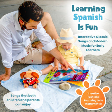 Go Go Spanish Musical Book Vol. 2: Bilingual Baby Books Spanish English, 8 Songs, Libros En Espaol Para Nios, Spanish Baby Books