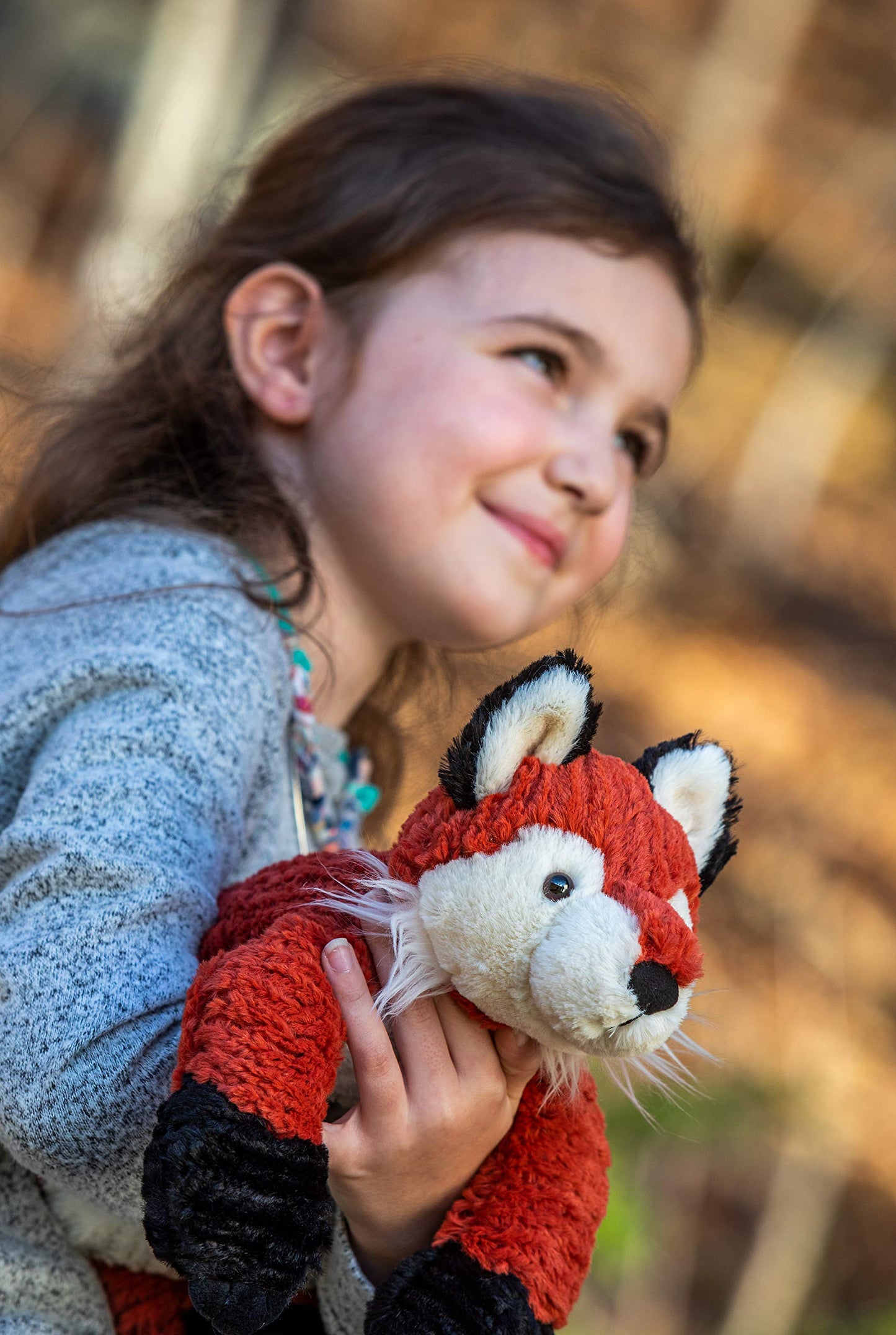 Mary Meyer Stuffed Animal Cozy Toes Soft Toy, 17-Inches, Fox