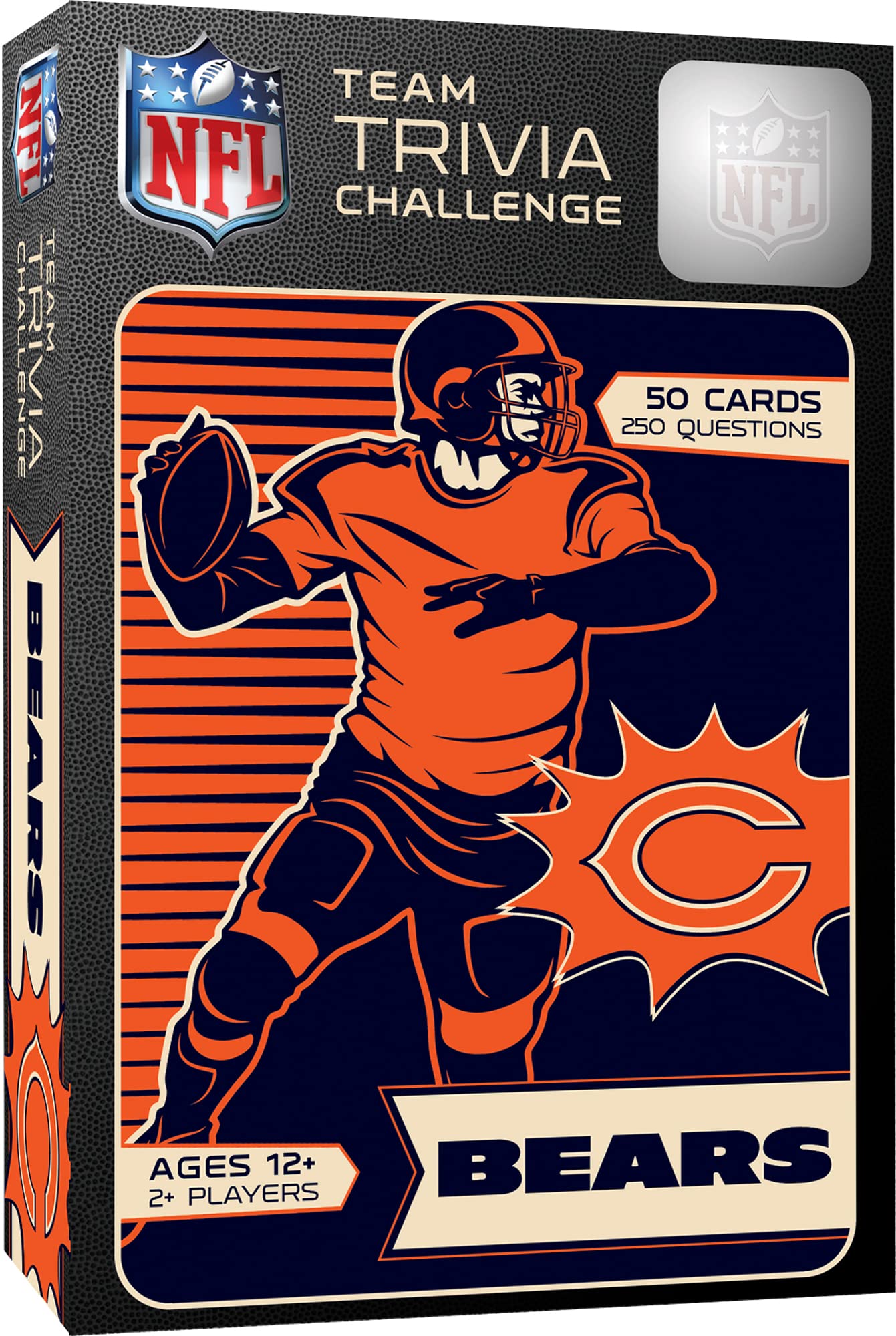 Masterpieces Game Day - NFL Chicago Bears - Team Trivia Challenge Officially Licensed