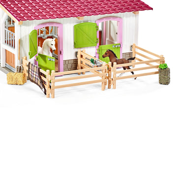 Schleich Horse Club, 44-Piece Playset, Horse Toys For Girls And Boys 5-12 Years Old Riding Center With Rider And Horses