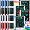 Zhehao 24 Pack LCD Mini Writing Tablet for Kids 4.5 Inch Doodle Board Bulk Erasable Reusable Electronic Drawing Pad Birthday Par