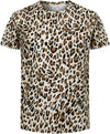 Cosland Boys' Leopard Shirt Kids Animal Costume, Large