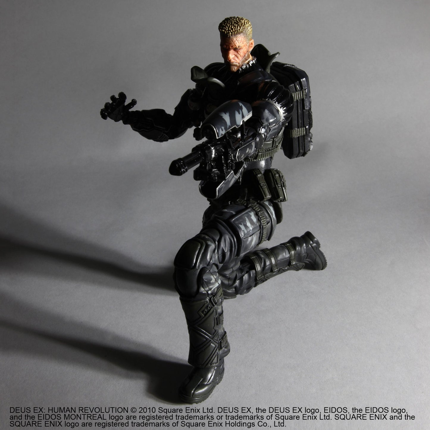 Square-Enix Square-Enixafgsqx081 Abysse Deus-Ex Play Arts Kai Lawrence Barrett Action Figure, Multicolor