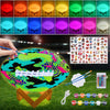 Minleway Paint Your Own Football Lamp Kit,9.6 Inch 16 Colors Night Light Toys for Girls Boys,Arts & Crafts Kit Art Supplies,Arts