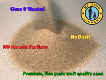 Sandbox Sand Refill Pack - 1.5 lb Natural Play Sand - Ultra Fine for Arts & Crafts, Aquarium, Terrarium, Decor