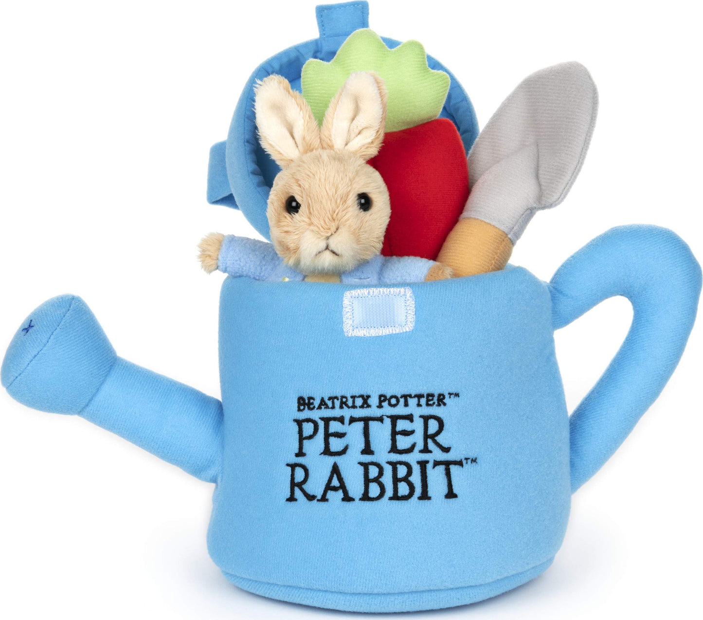 Gund Beatrix Potter Peter Rabbit Easter Basket Plush Playset, 5 Pieces, 6''