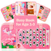 Princess Busy Book For Toddlers 1-3 | Montessori Activity Book With Various Activities For Girls & Boys | Educational Learning S
