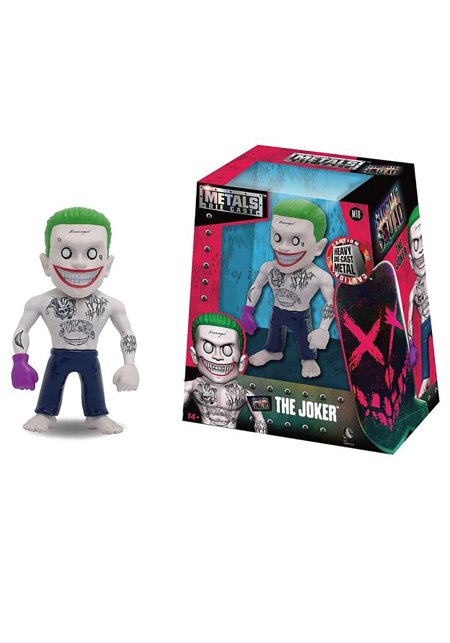 Metals Suicide Squad 4 Inch Movie Figure - Joker (M18)