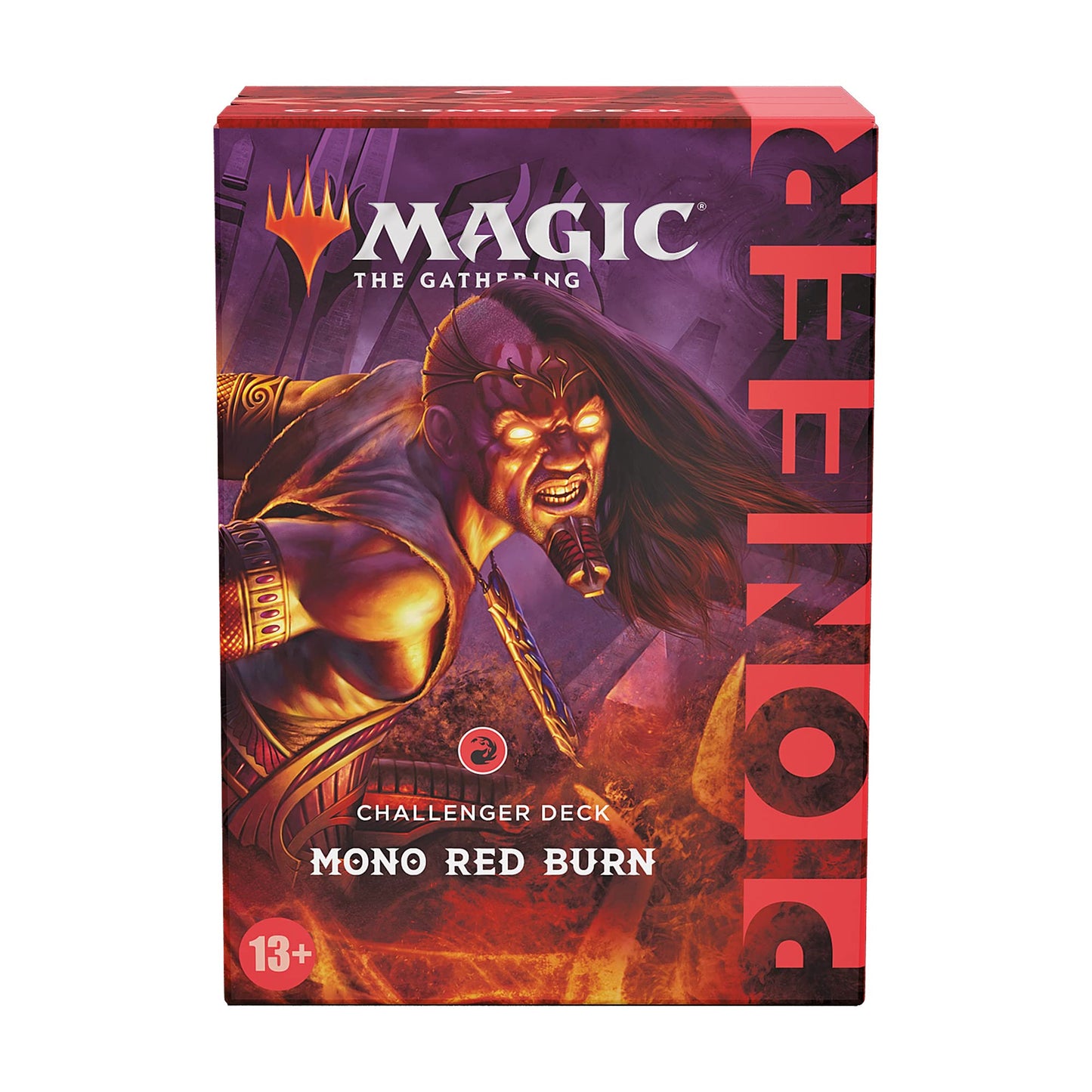 Magic The Gathering Pioneer Challenger Deck 2021 - Mono Red Burn (Red) For Ages 13+ Years