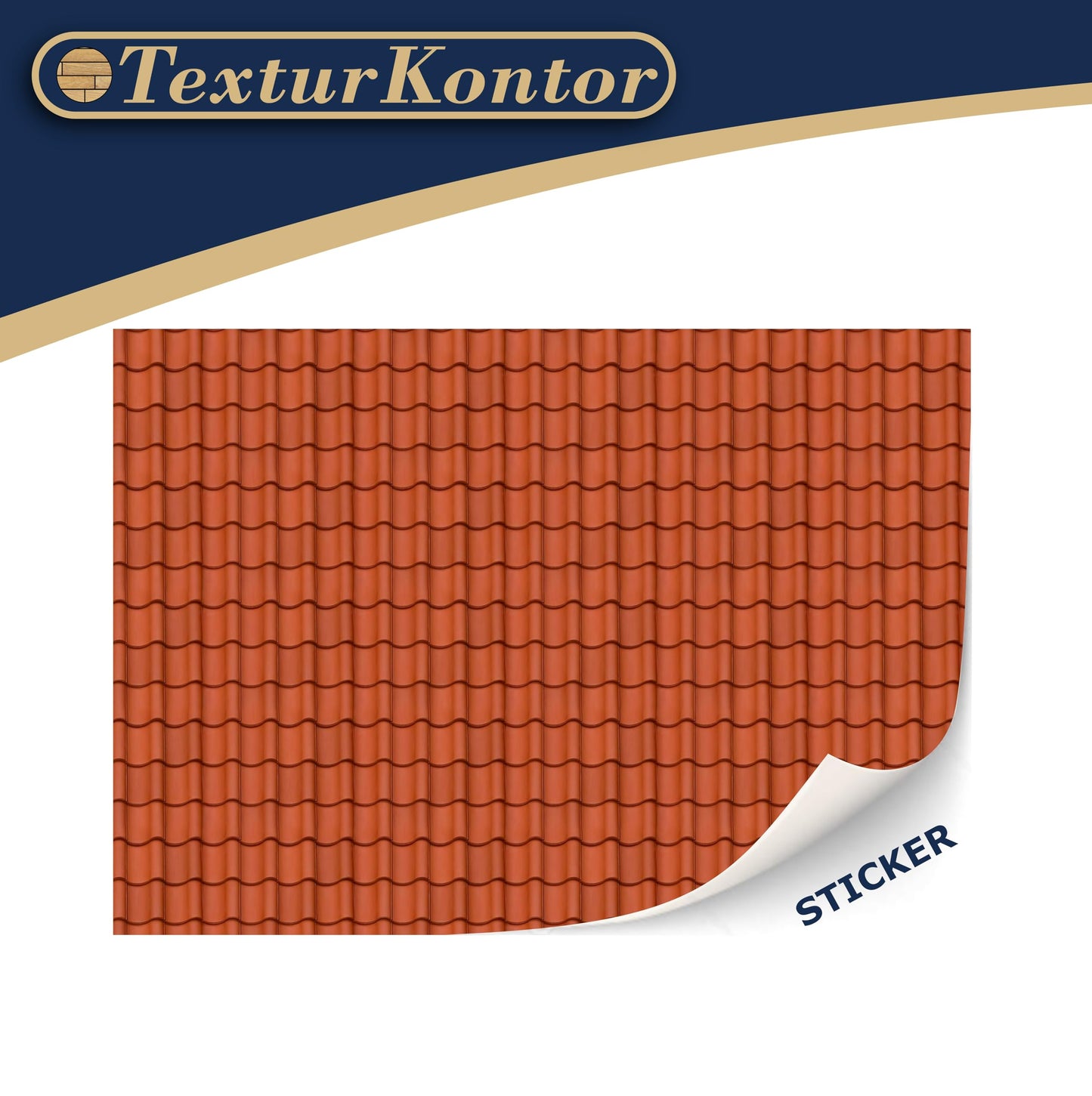 3 Sheets Self-Adhesive Roof Tiles and Shingles for Dollhouses Scale 1:12 (Roof Tiles Clay 3)