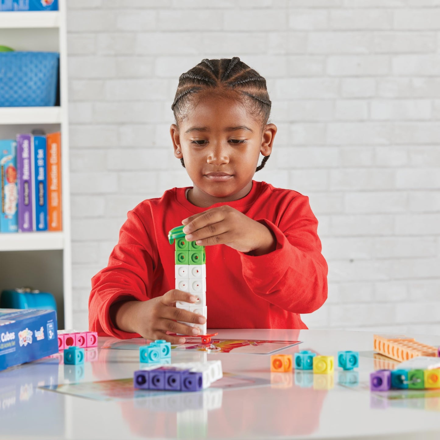 Hand2Mind Numberblocks Mathlink Cubes 11-20 Activity Set, 30 Numberblocks Activities Linked To Tv Episodes, 155 Numberblocks Mat