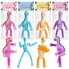 Dinosaur Sensory Toys,Valentine'S Day Gift For Kid Boys,4Pcs Dino Valentine Pop Tube With Cards,Suction Autism Toy Fidget Toys A