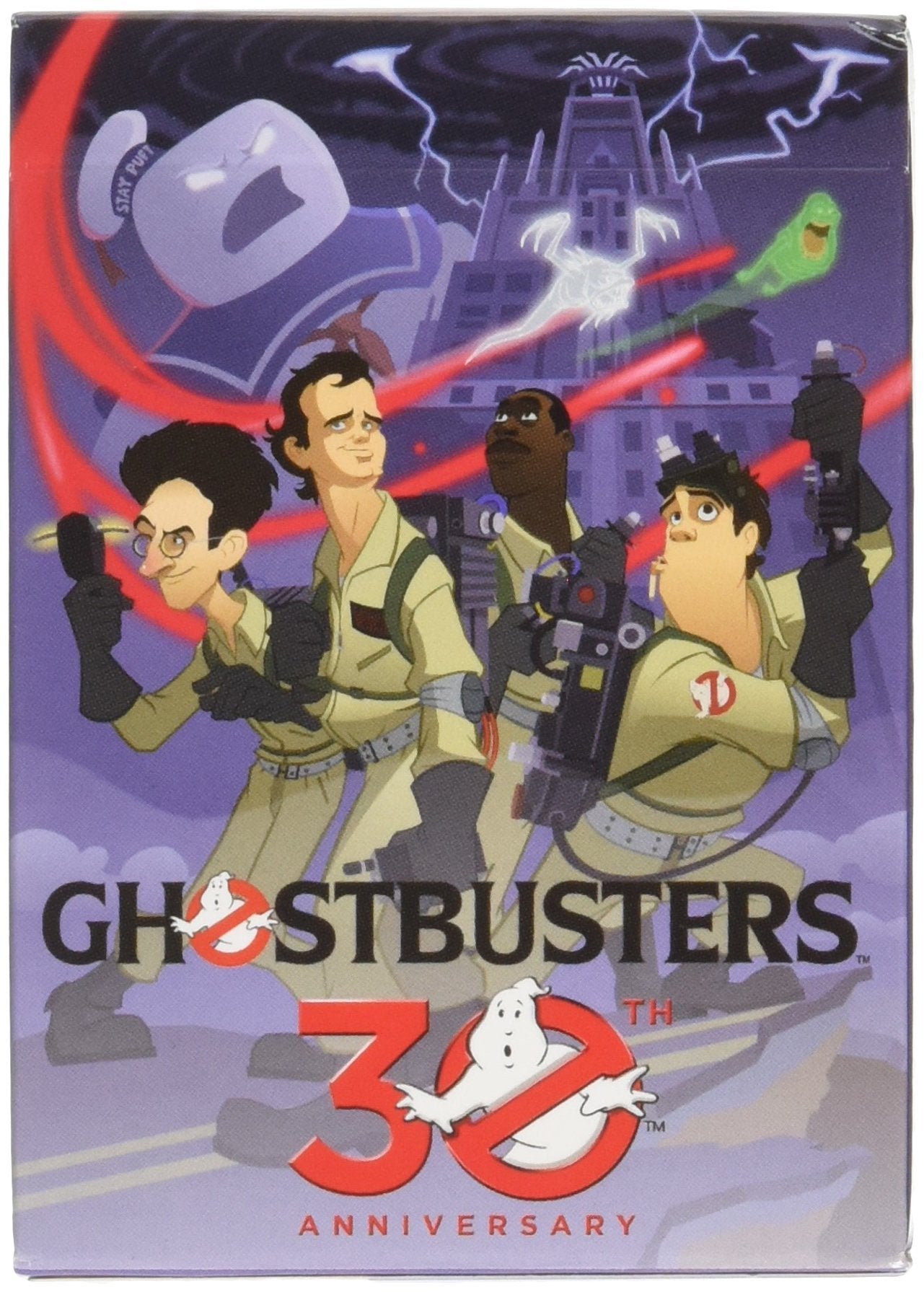Albino Dragon Ghostbusters Playing Cards