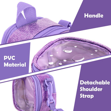 Lodrid Travel Carrying Case Compatible With Bitzee Interactive Toy Digital Pet, Storage Bag With Adjustable Shoulder Strap For V