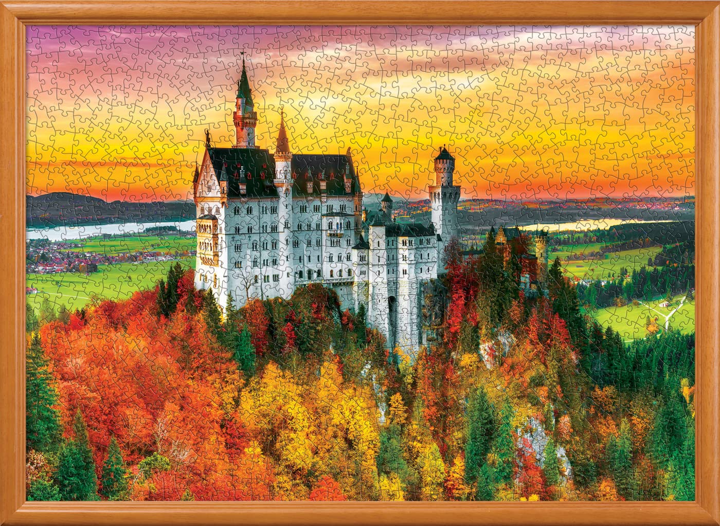 Masterpieces 1000 Piece Jigsaw Puzzle For Adults, Family, Or Kids - Autumn Castle - 19.25'X26.75'