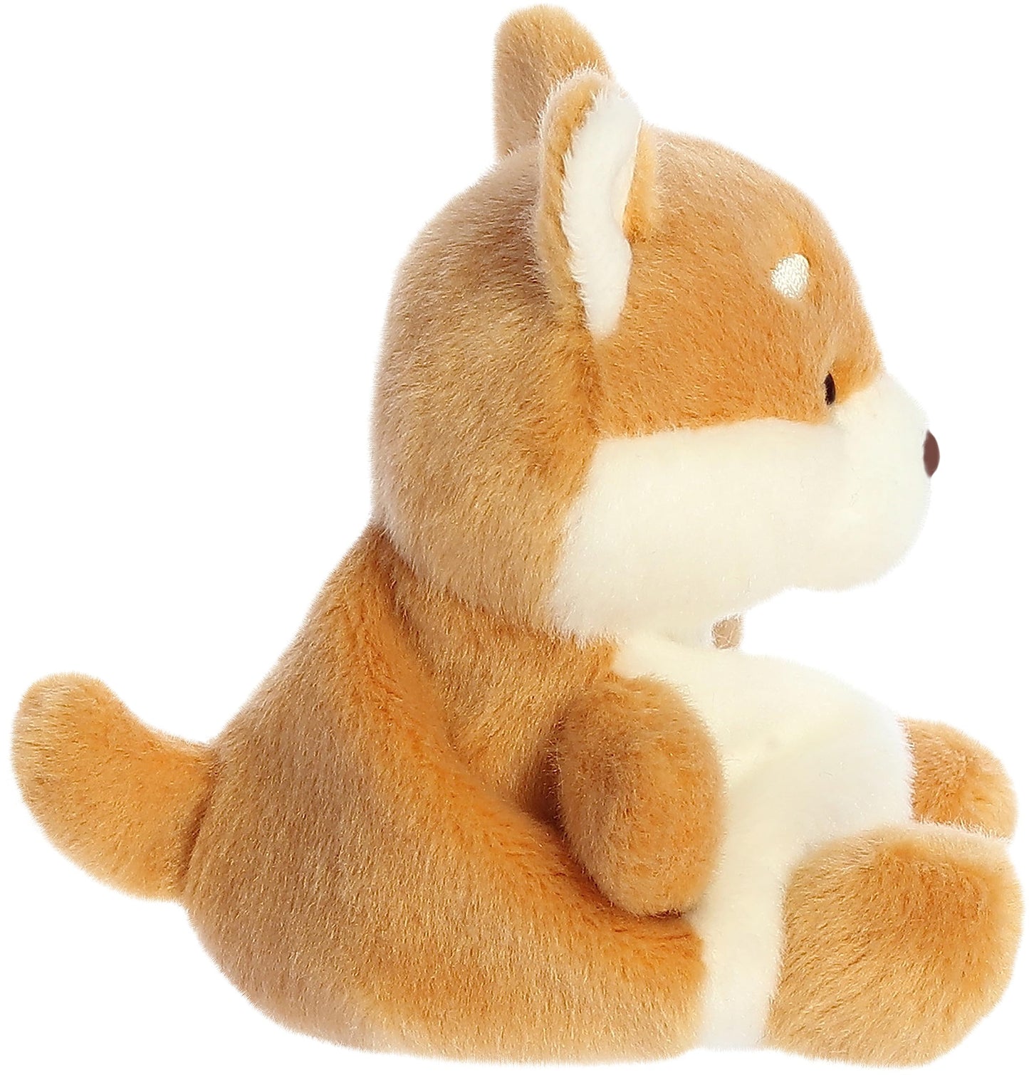 Aurora® Adorable Palm Pals™ Keiko Shiba Inu™ Stuffed Animal - Pocket-Sized Play - Collectable Fun - Brown 5 Inches