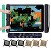 Pohxev Jigsaw Puzzle Mat Roll Up, Saver Pad 53 x 35 Non-Slip Rubber Bottom & Smooth Top Portable Keeper Up to 3000 Pieces