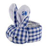 Stephan Baby Boo-Bunnie Comfort Toy, Blue Gingham Plush, 3.5x2x2 Inch, Model F4815