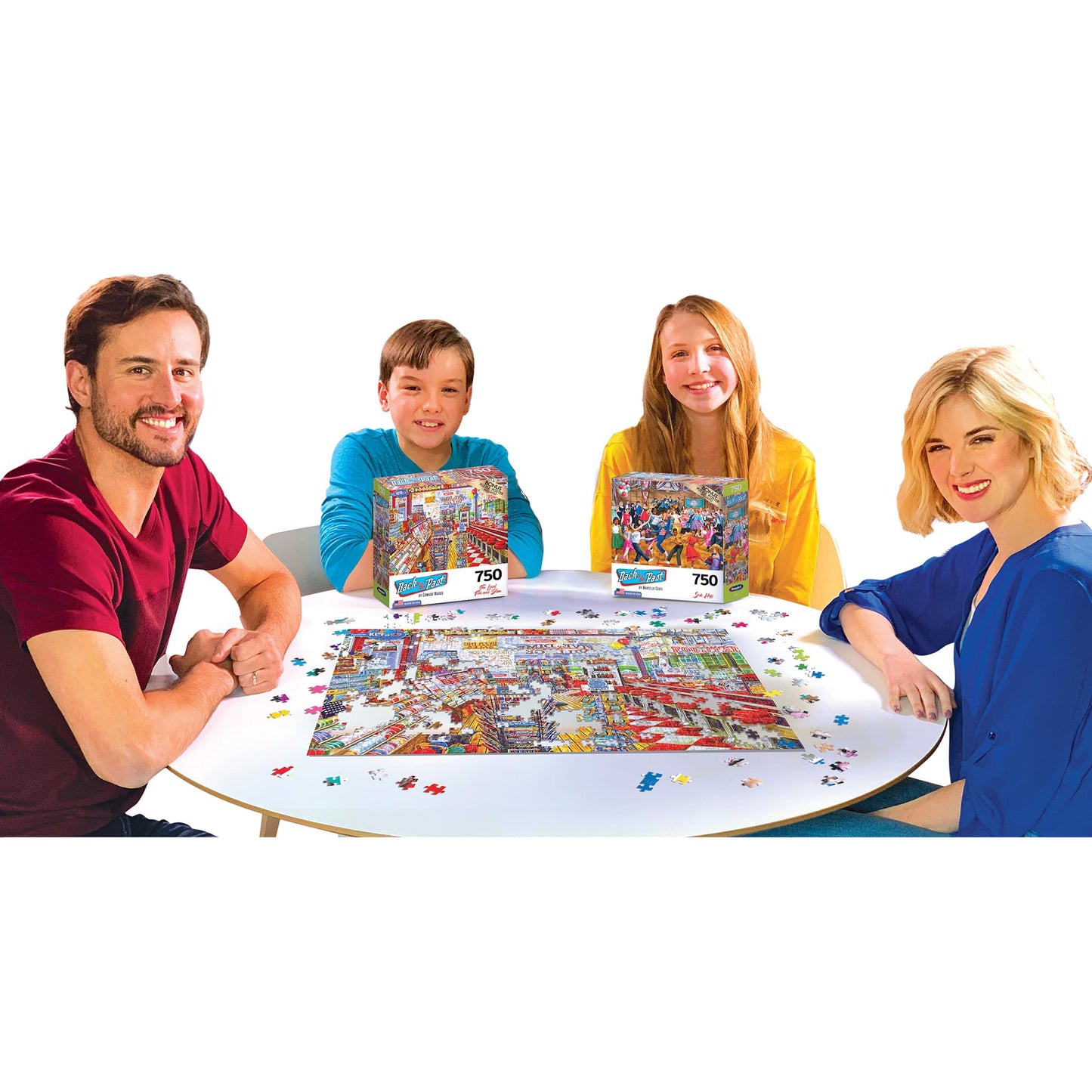Roseart - Back To The Past - Local Five And Dime - 750 Piece Jigsaw Puzzle For Adults