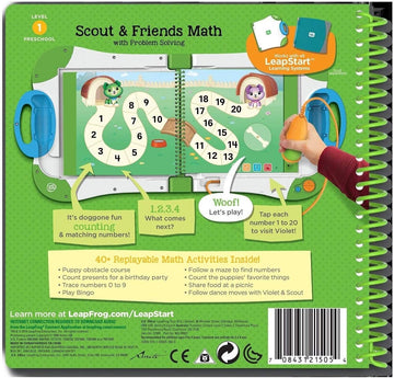 Leapfrog Leapstart Preschool Activity Book: Scout And Friends Math And Problem Solving