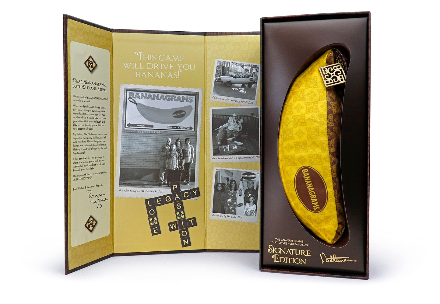 Bananagrams | Signature Edition - Amazon Exclusive | Word Game | Ages 7+ | 1-8 Players | 30 Minutes Playing Time