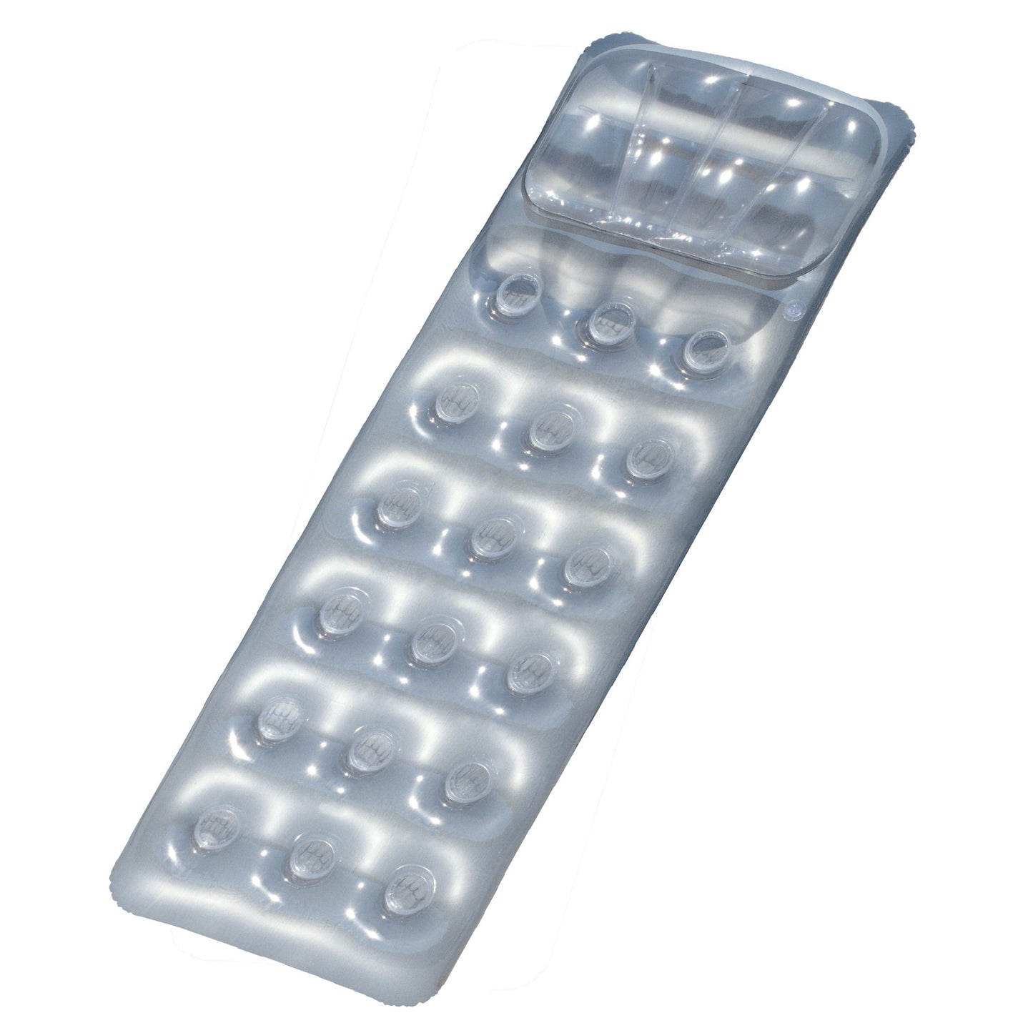 H2Ogo! Metal Tech Lounge Inflatable Pool Float