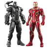 Lonullymege Ironman Action Figures Set 2-Pack 7 Inch All Joints Movable Collectable Toys-Full Metal Painting With Lots Of Accessories Suit-Up Model(Wm1 & Mk45)