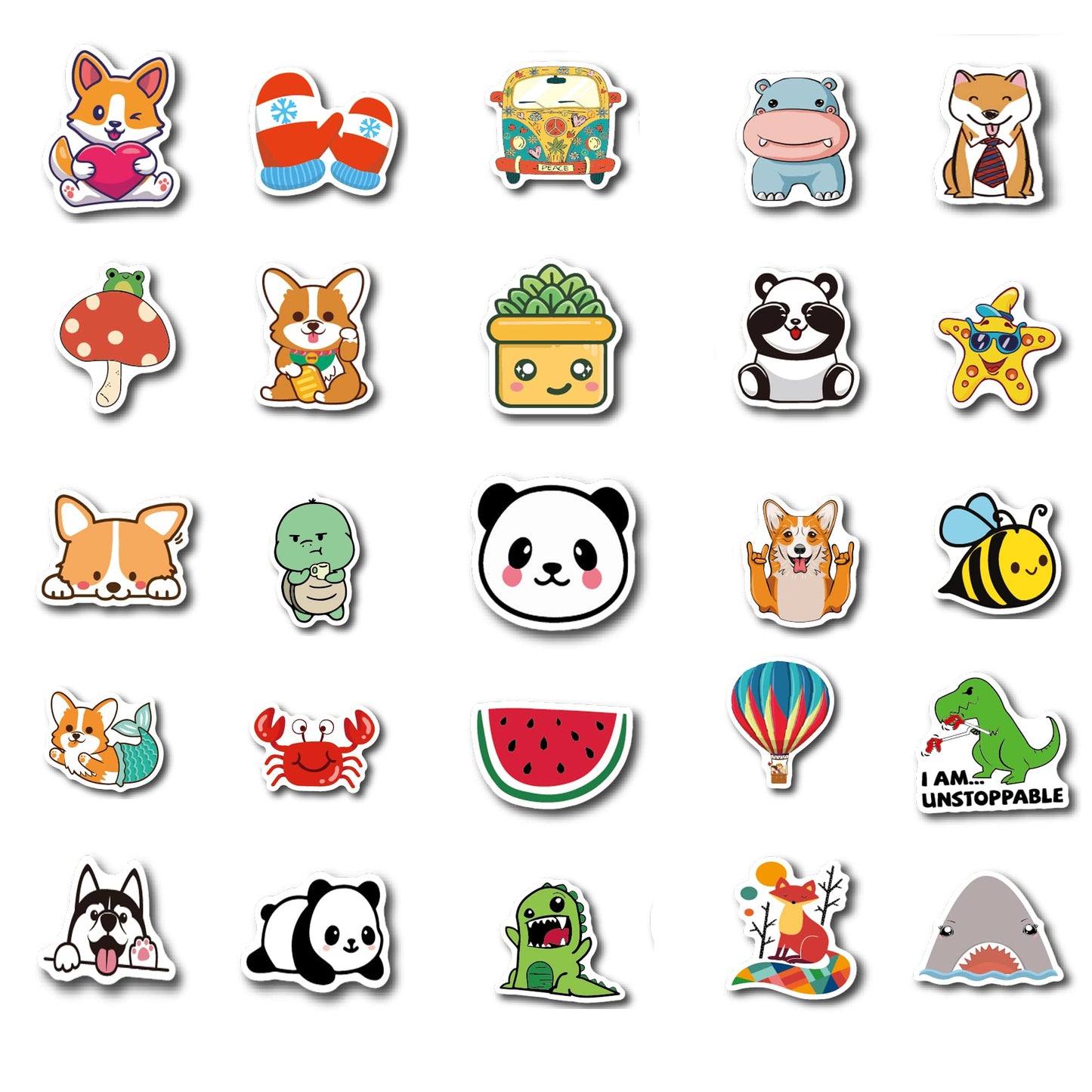 Stickers For Water Bottles, 200Pcs Water Bottle Stickers For Kids, Waterproof Stickers Vinyl Stickers, Cute Stickers Pack