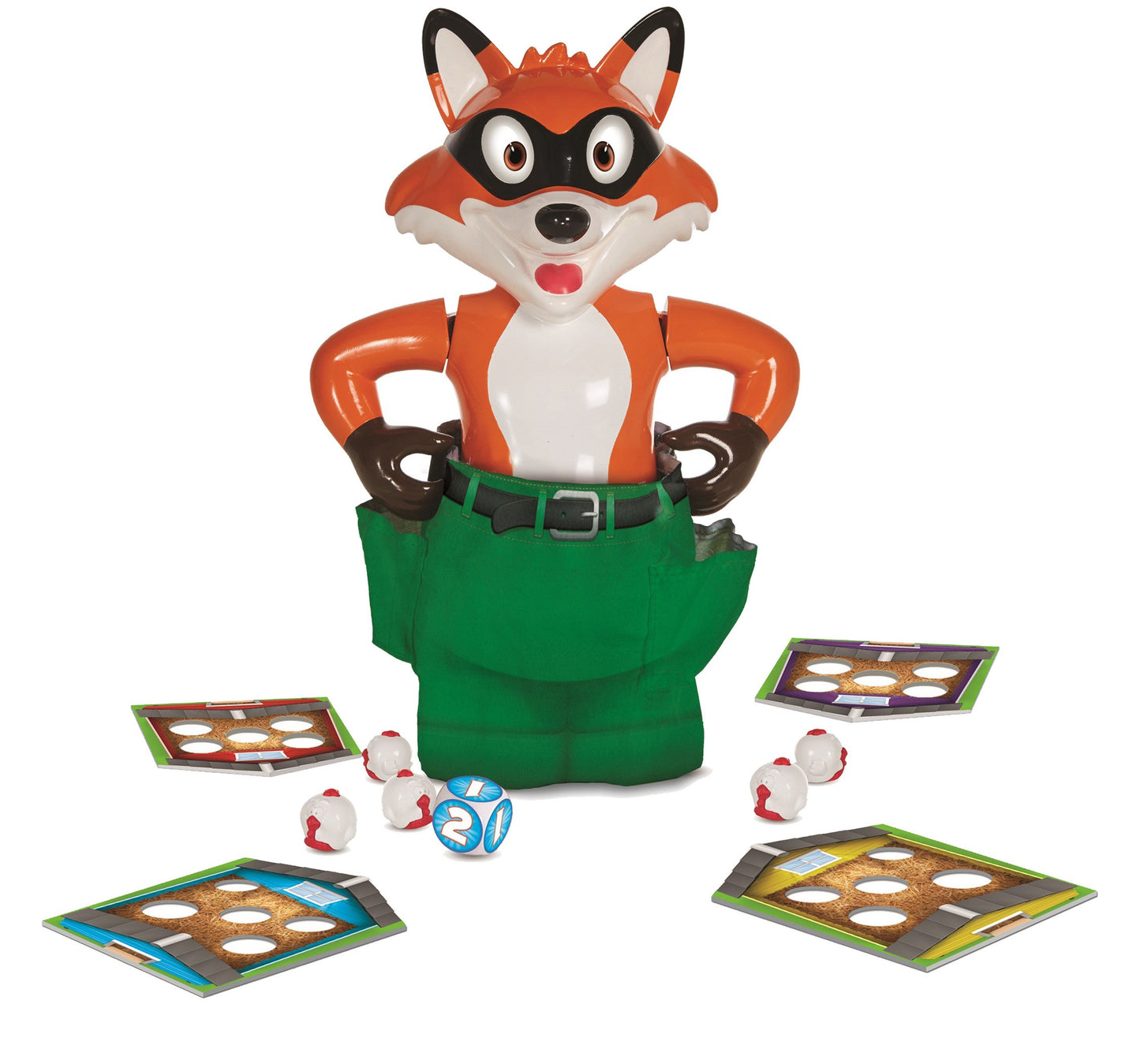 Catch The Fox - Collect The Most Chickens When The Fox Loses His Pants Game! By Goliath, 48 Months To 1188 Months