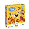 Banana Panda I Love Dogs Puzzle - 26" x 12.6" Multicolor Cardboard Floor Puzzle, Model 49287