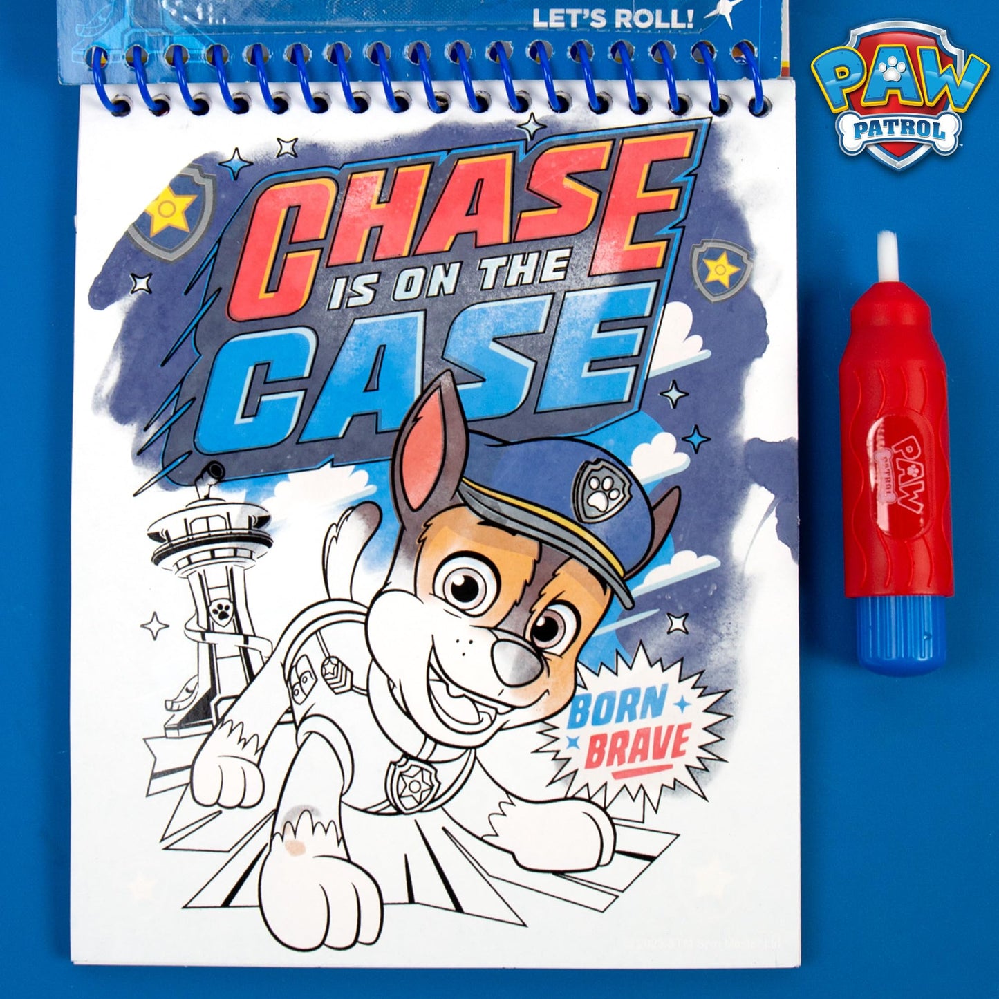 Horizon Group USA Paw Patrol Aqua Art Activity Book, Reusable Water Reveal, Medium Size, Colorful Toddler Travel Toy