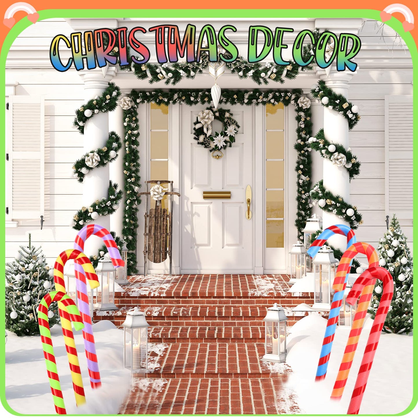 Nezyo 12 Pack Pool Noodles Foam Swim Noodles 52 Inch Jumbo Hollow Swimming Pool Noodle Bulk Bright Pool Noodles Floats Heavy Dut