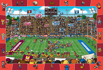 Eurographics Football Spot & Find Puzzle (100-Piece) (6100-0474)
