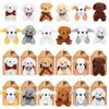 Jiytivity 24 Pcs Dog Party Favors Include 12 Mini Plush Dogs Stuffed Puppy And 12 Foldable Kraft Puppy Boxes For Adopt A Puppy P